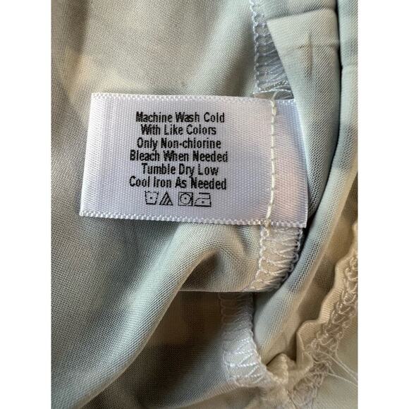 Boston Proper Blouse Top MED Multicolor Butterfly Art To Wear Fairycore - Picture 5 of 7